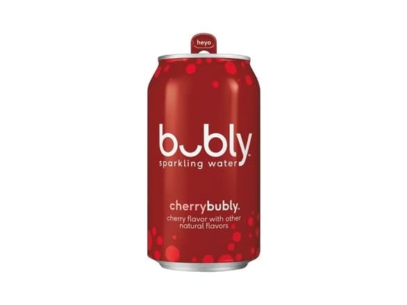 Bubly Cherry - 12oz Can.