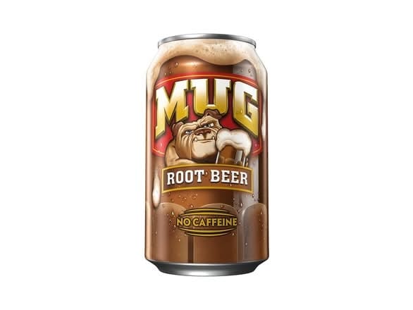 Mug Root Beer No Caffeine - 12oz Can.