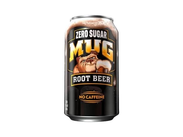 Mug Root Beer Zero Sugar - 12oz Can.